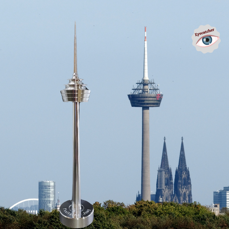 Der "Colonius" - Fernsehturm von Köln