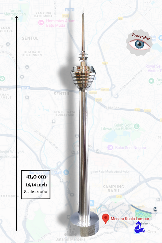 Der "Menara" - Fernsehturm von Kuala Lumpur