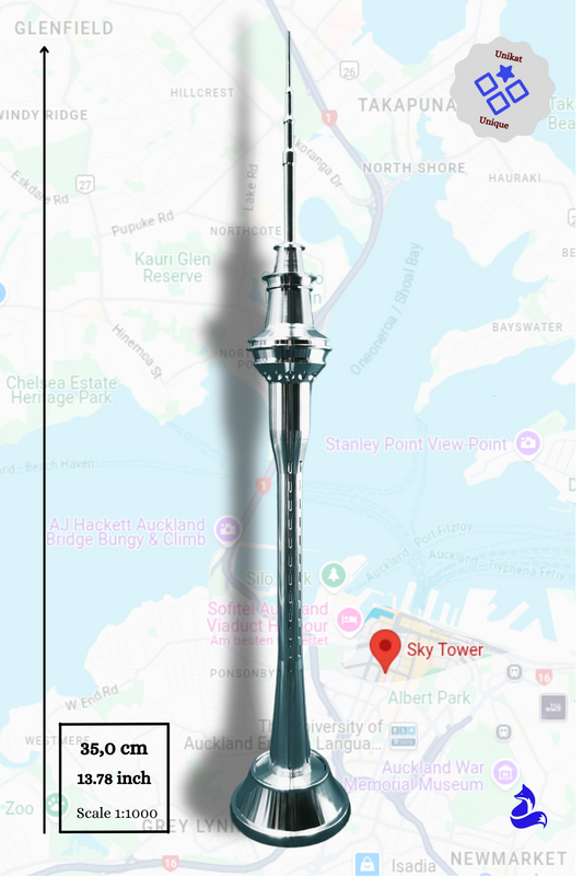 Der "Sky-Tower" - Fernsehturm von Auckland