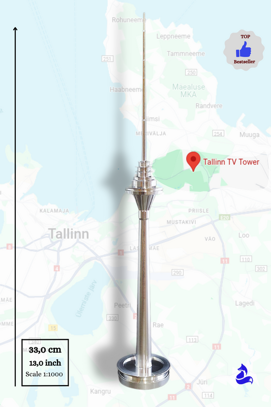 Der "Talliner" - Fernsehturm Tallin (Estland)