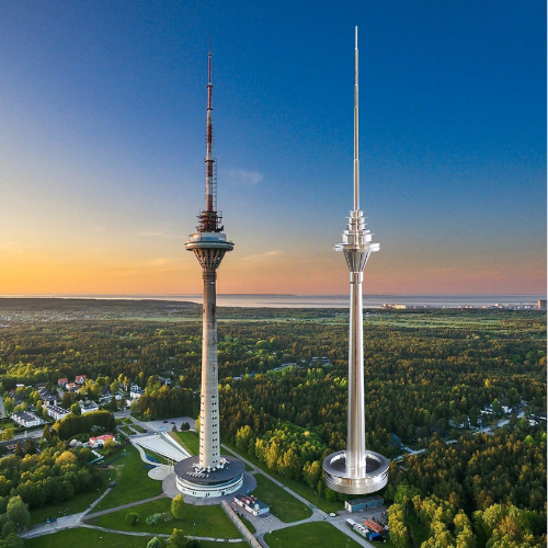 Der "Talliner" - Fernsehturm Tallin (Estland)