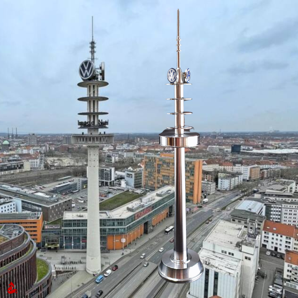 Der "Telemoritz" - Funkturm in Hannover