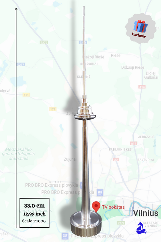 "Vilnius" - Fernsehturm Vilnius in Litauen