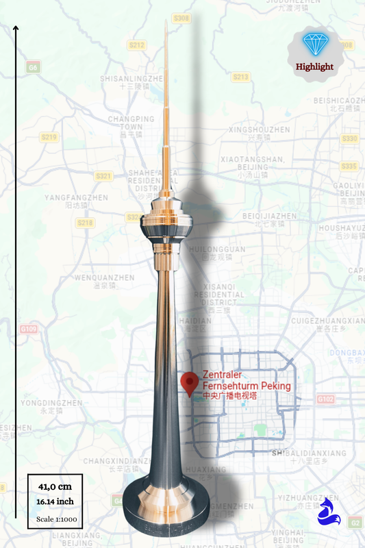 "Beijing TV Tower" - Fernsehturm von Peking