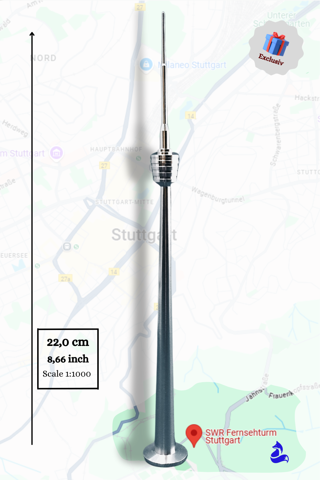 Der "Stuttgarter" - Fernsehturm von Stuttgart